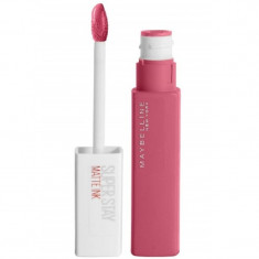 Ruj de buze rezistent la transfer Maybelline Superstay Matte Ink 125 Inspirer foto