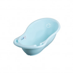 Cadita 86 cm pentru bebelusi Tega Baby Kaczka DK-004-129, Albastru foto