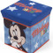 Taburet pentru depozitare jucarii Mickey Mouse