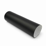 Folie auto negru mat texturat pentru stalp Logan, autocolanta 1.5 m x 1 m