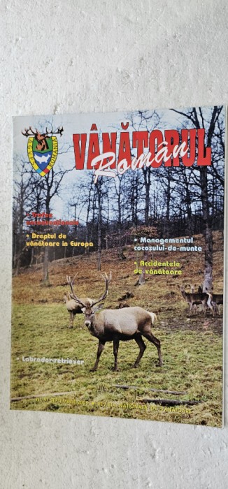 REVISTA VANATORUL ROMAN , ANUL 2005 , NR 9