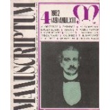 Maanuscriptum Nr. 4/1982 (49) Anul XIII