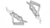Set 2 Balamale Canapea/Sofa Tip Greu, Otel, 334mm, Stanga/Dreapta - Mecanism Deschidere/Inchidere Facila, Structura Metal/Lemn