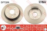 Disc frana LEXUS RX (MCU15) (2000 - 2003) TRW DF7209