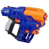 Blaster Nerf N-Strike Elite Shellstrike DS-6 cu 6 proiectile, Hasbro