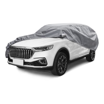 Prelata auto XL/XXL 65083 bumbac/poliester 570x202x118 cm [pro.tec] HausGarden Leisure foto
