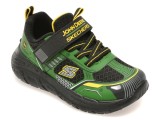 Cumpara ieftin Pantofi sport SKECHERS verzi, SKECH TRACKS, din piele ecologica