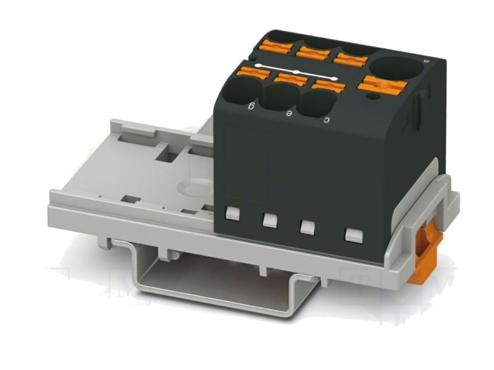 Conector de şine 32A 800V push-in