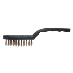 Perie sarma cu maner din plastic, negru, 230 mm