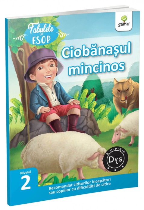 Ciobanasul Mincinos, Esop - Editura Gama