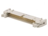 Soclu IDC 40 PIN cu Ejector THT 2,54mm