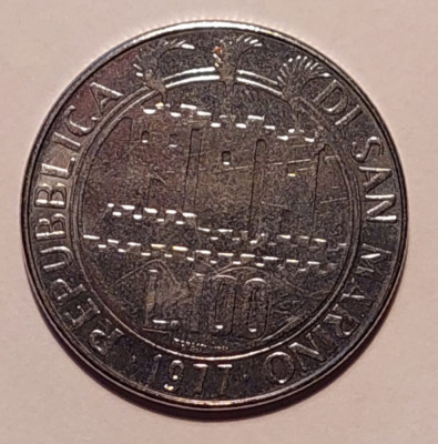 San Marino 100 lire 1977 foto