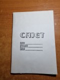 Caiet Matematica Nescris 1991 Vintage Colectie Stare Buna