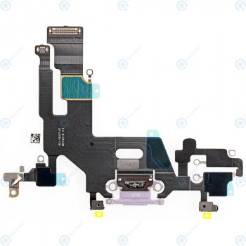Conector de &amp;icirc;ncărcare flex violet pentru iPhone 11 foto