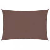 Cumpara ieftin Parasolar, maro, 2x4 m, tesatura oxford, dreptunghiular