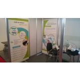 Rollup Aluminiu 85x200 cm