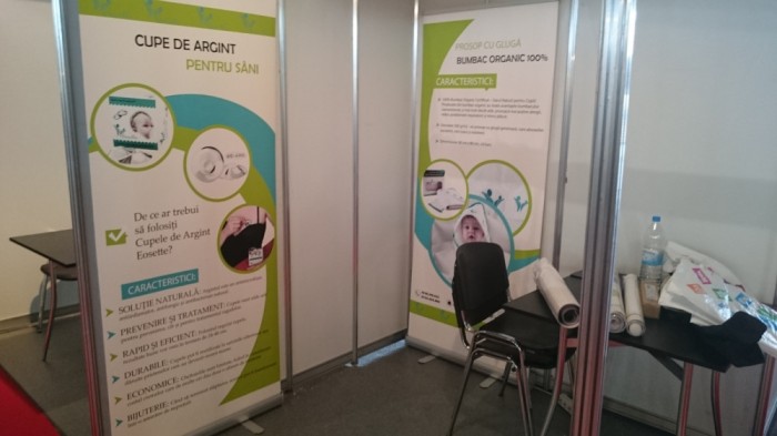 Rollup Aluminiu 85x200 cm