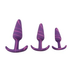 Set dildo Leso Anchor Purple/Pink