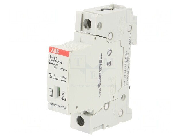 Limitator de Supratensiuni Tip 2 1P 40kA IP20