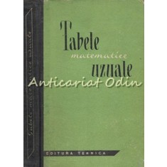 Tabele Matematice Uzuale - Avram Marcovici