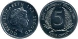 East Caribbean States 2008 - 5 cents UNC