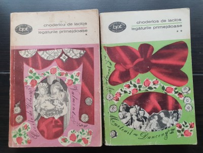 Legăturile primejdioase - Choderlos de Laclos (2 vol.) foto