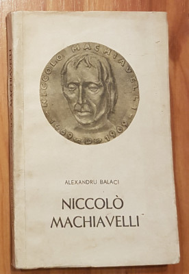 Niccolo Machiavelli de Alexandru Balaci foto