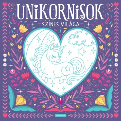 Unikornisok sz&amp;iacute;nes vil&amp;aacute;ga foto