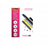 Folie A4 pentru Laminare Fellowes, 250 Microni, 100 Folii/Top, Folie Laminare, Folii pentru Laminare, Set Folii Laminare, Top Folii Laminare, Folie pe