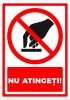 Indicator pentru nu atingeti