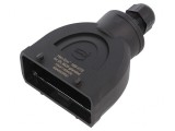 Carcasă pentru Conectori HDC Han-Eco B 16B Drept