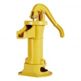 Cismea manuala pentru gradina, Antic Galben, Adancime max 7.6 m, Fonta/Otel carbon, 230 x 180 x 400 mm