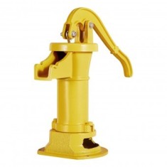 Cismea manuala pentru gradina, Antic Galben, Adancime max 7.6 m, Fonta/Otel carbon, 230 x 180 x 400 mm