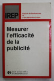 MESUREE L &#039; EFFICACITE DE LA PUBLICITE , 1988