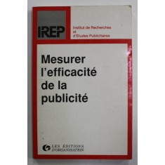 MESUREE L &#039; EFFICACITE DE LA PUBLICITE , 1988