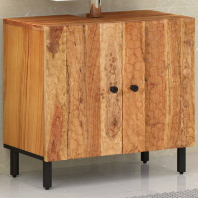 vidaXL Dulap pentru chiuveta de baie, 62x33x58cm, lemn masiv de acacia foto
