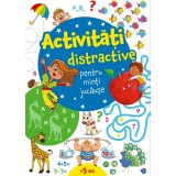 Activitati Distractive Pentru Minti Jucause Albastra, - Editura Flamingo