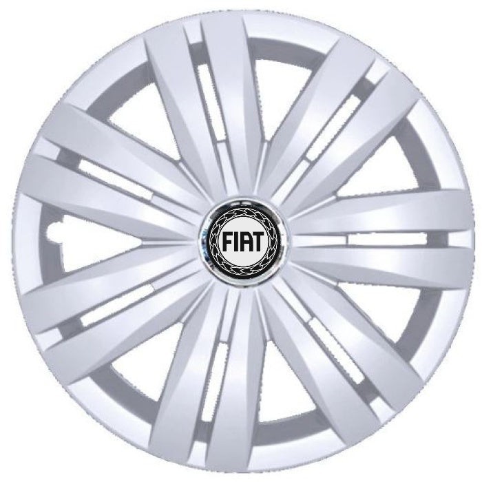 Set 4 Capace Roti R16, Potrivite Jantelor de 16 inch, Pentru Fiat, Model 427