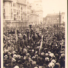 HST P1543 Poză Teodor Neș manifestație antirevizionistă Oradea anii 1930