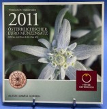 AUSTRIA 2011 - Set monetarie 1 cent-2 euro -folder/ BU, Europa