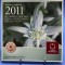 AUSTRIA 2011 - Set monetarie 1 cent-2 euro -folder/ BU