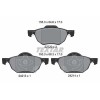 Placute frana Honda Accord 7 (Cl Cn) 01.03-09.12, Accord 7 Tourer (Estate) (Cm Cn) 04.03-05.08, Fata, TEXTAR
