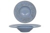 Set 2 Farfurii Paste Bonna Sky Snell, Porțelan, 28cm (400cc), Albastru. Farfurii Profunde, Rezistente, Horeca