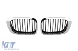 Racire crom/negru potrivita pentru BMW Seria 3 E46 coupe, cabrio 1999-2003 Performance AutoTuning