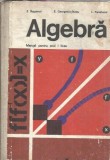 Algebra Manual Clasic Anul 1 Liceu Zlate Bogdanof Editura Didactica Pedagogica 1974 Editie Veche Carti Educatie