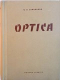 OPTICA de G.S. LANDSBERG, 1958