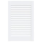 Cumpara ieftin Usa de dulap design lambriu, alb, 61,5x39,4 cm, lemn masiv pin