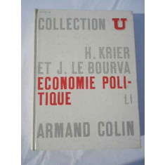 Economie Politique - H. Krier J. Le Bourva ,268293