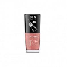 Lac de unghii Vip, 3D, Revers, crem, nude, sidefat, 12 ml, Nr 038