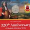 50 pence 2024 Gibraltar, Capture of Gibraltar,Bunc, Blister, tiraj 1320 ex.